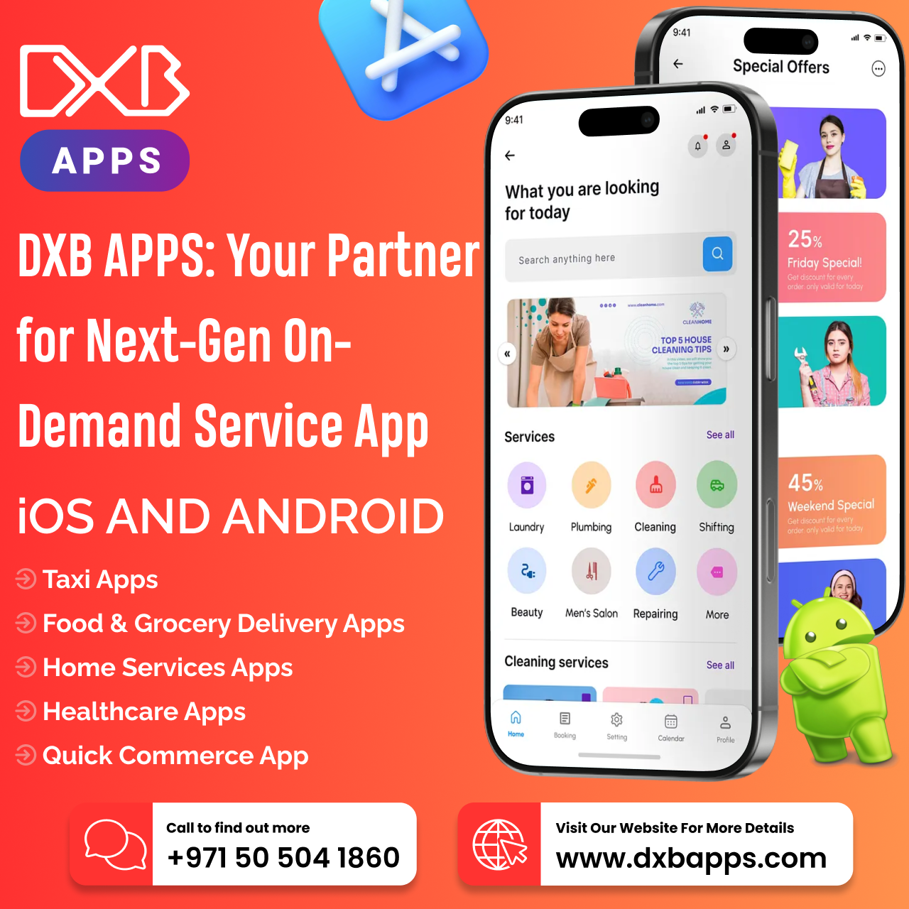 Choose professional Mobile App Developers at DXB APPS for top apps