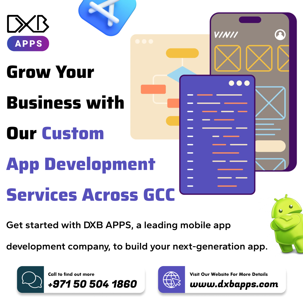 Choose the top app development Dubai solutions by DXB APPS
